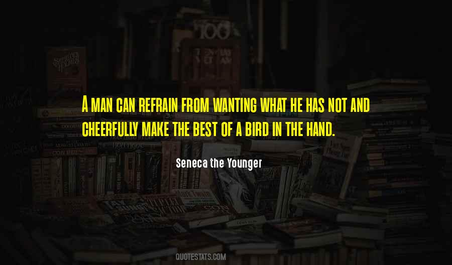 Sayings About Bird In The Hand #560117