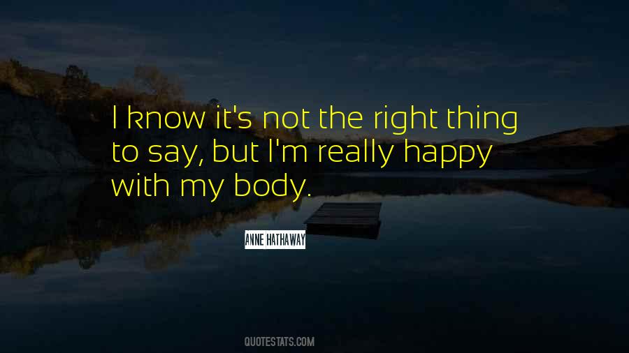 Sayings About My Body #1766697