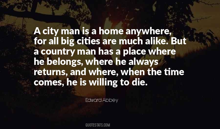 Sayings About The Big City #100660