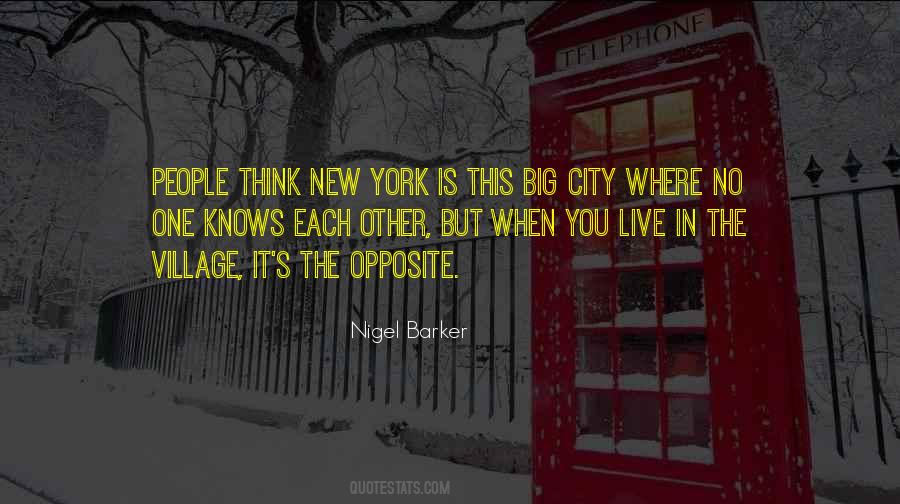 Sayings About The Big City #42579