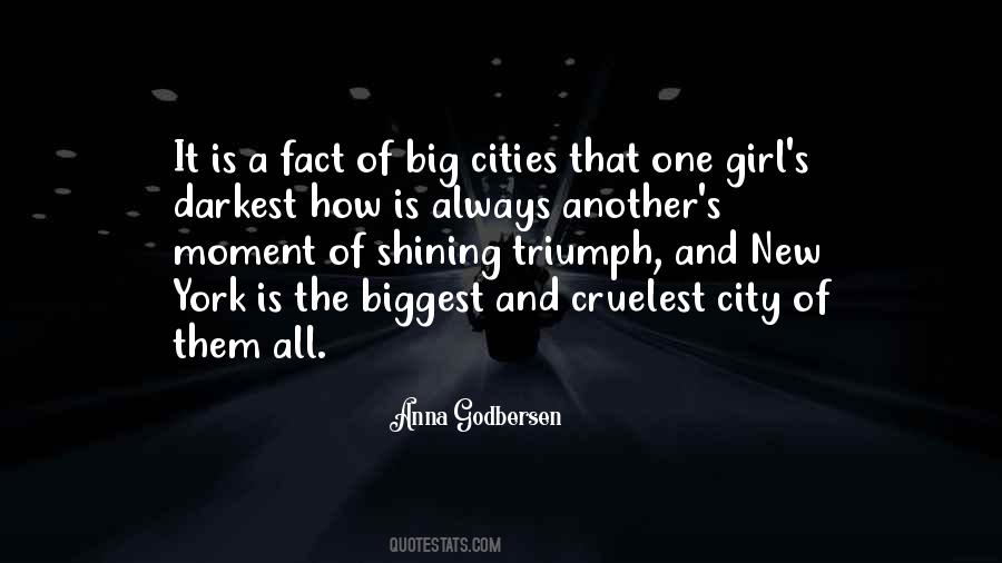 Sayings About The Big City #7206