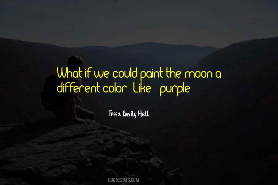 Sayings About The Color Purple #124225