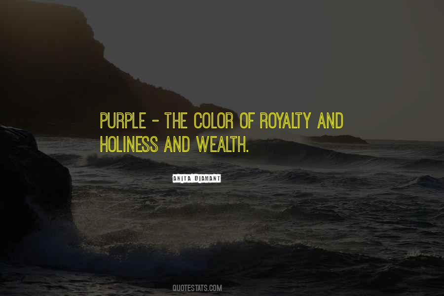 Sayings About The Color Purple #587521