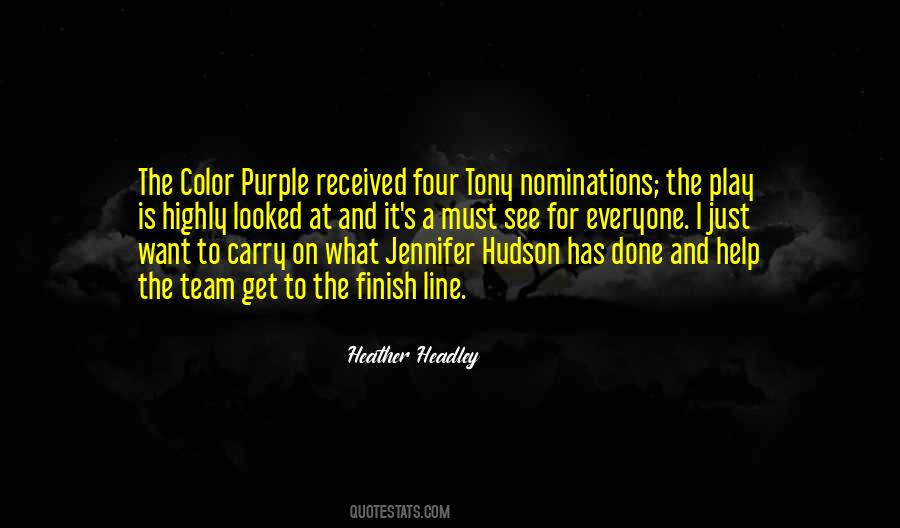 Sayings About The Color Purple #922179