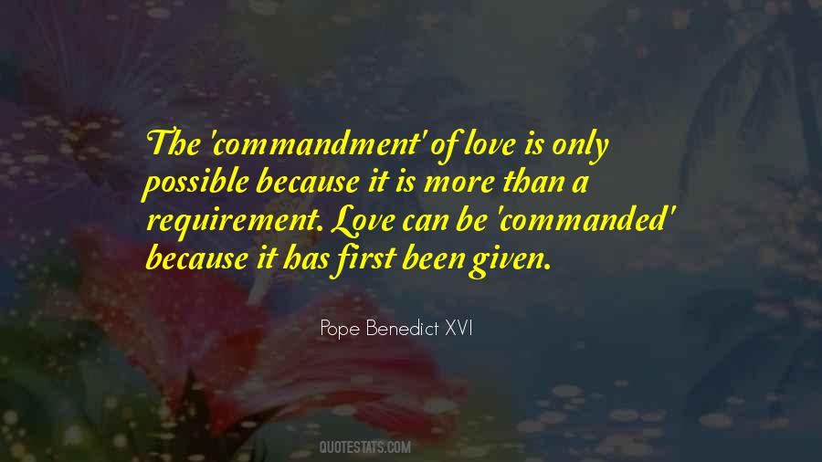 Sayings About The First Commandment #1314693