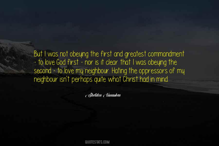 Sayings About The First Commandment #1645665