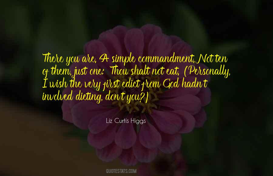 Sayings About The First Commandment #1676513