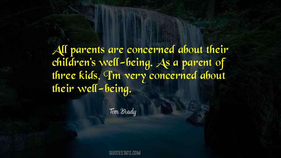 Sayings About Being Concerned #106437