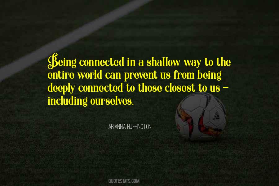 Sayings About Being Connected #23660