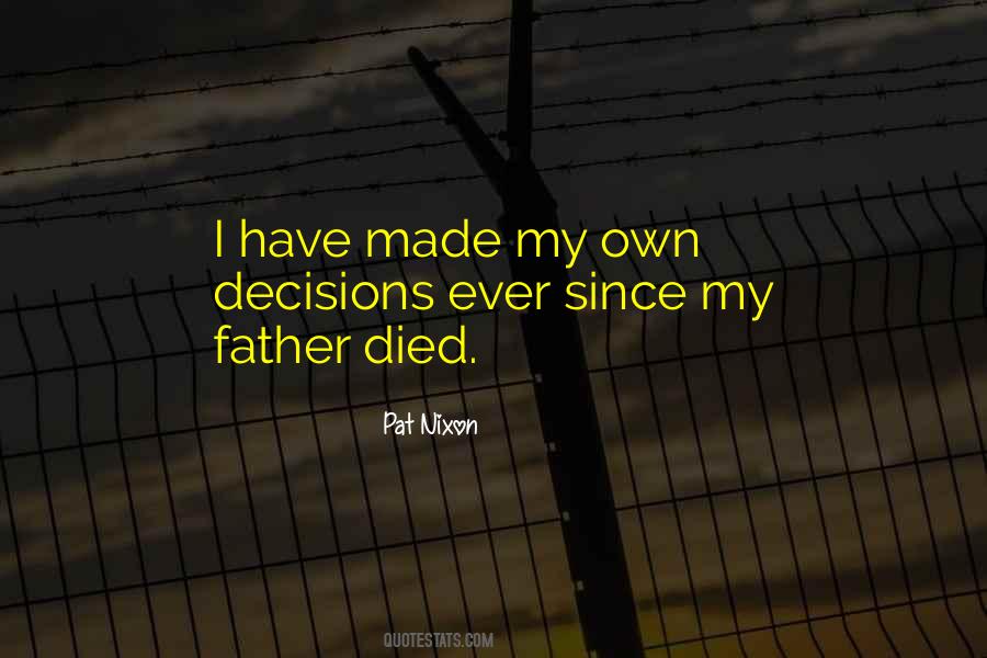 Sayings About Father Who Died #432622