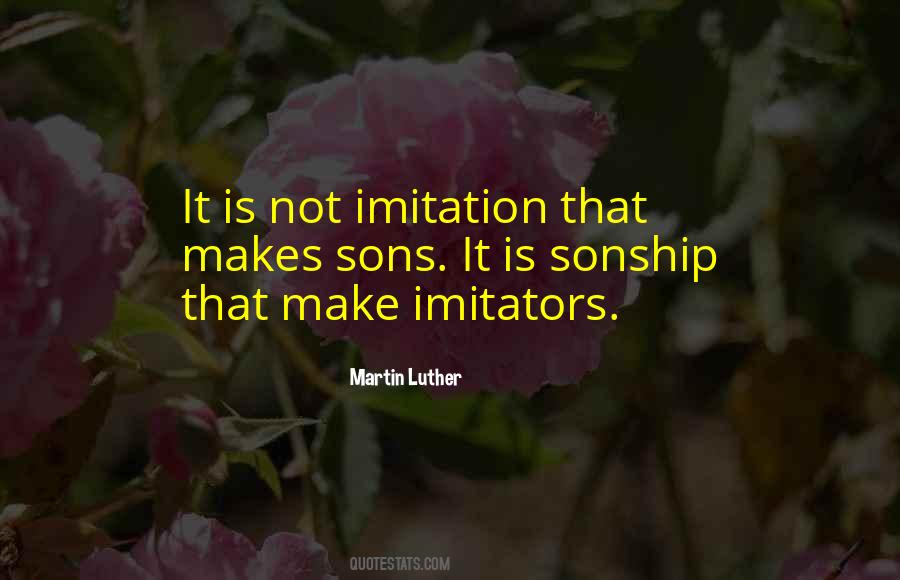 Quotes About Imitators #1282961