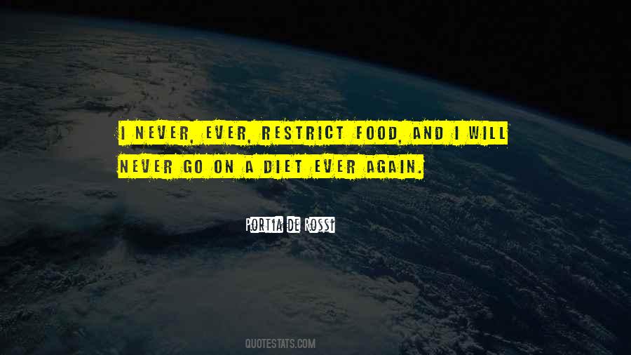 Sayings About Food And Diet #1753318