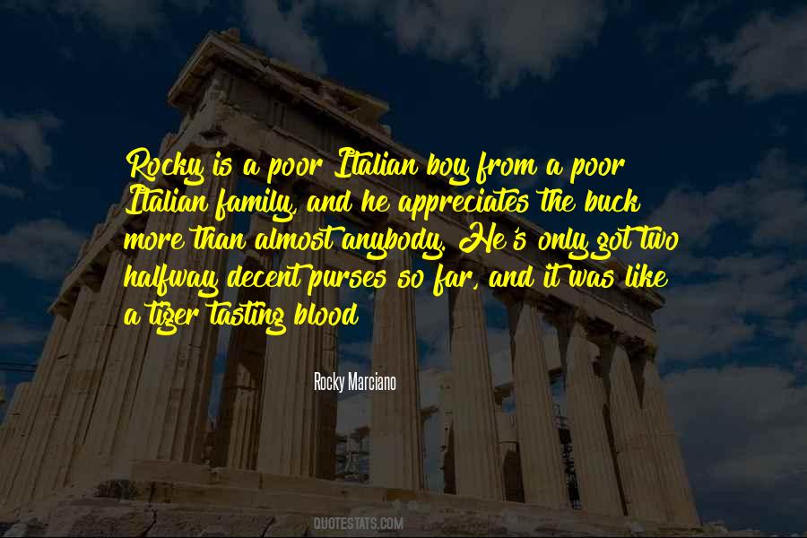 Sayings About Family In Italian #1173171