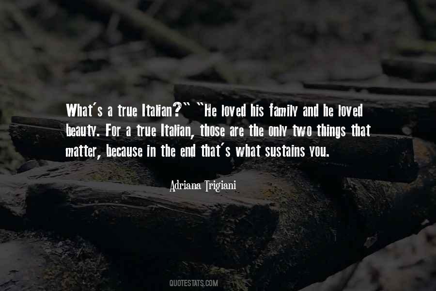 Sayings About Family In Italian #1728782