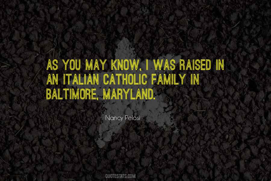 Sayings About Family In Italian #468409
