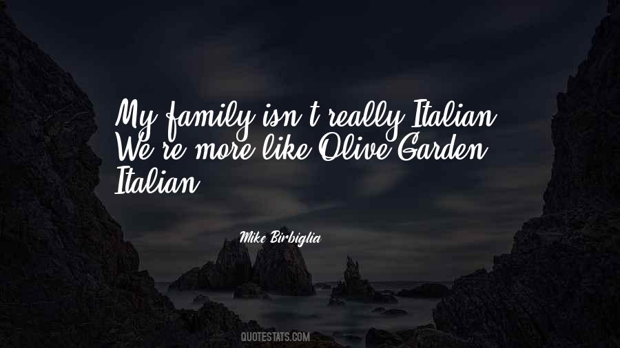 Sayings About Family In Italian #856666