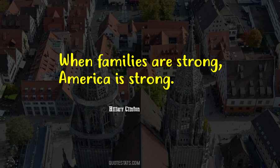 Sayings About Strong Families #1542745