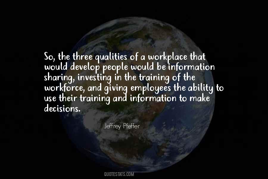 Sayings About The Workforce #407976