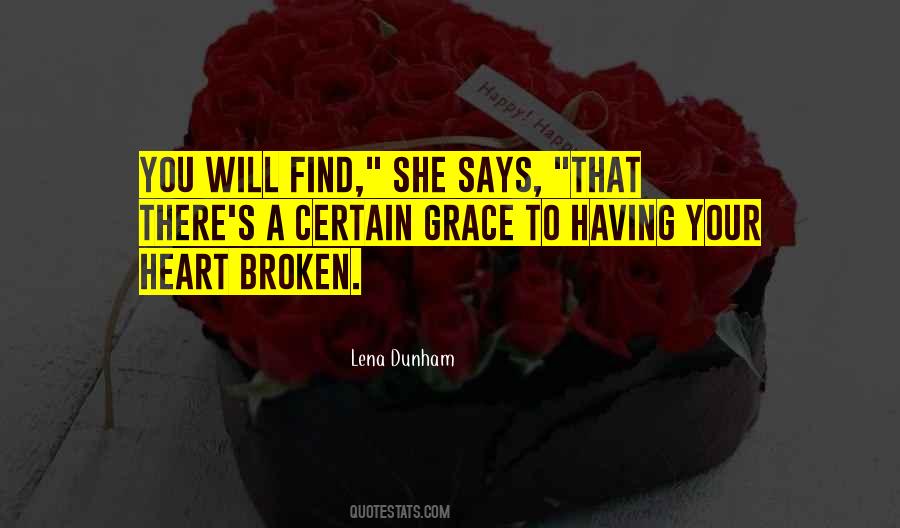 Sayings About Heart Broken #1457328