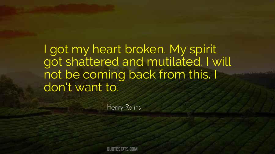 Sayings About Heart Broken #1860168