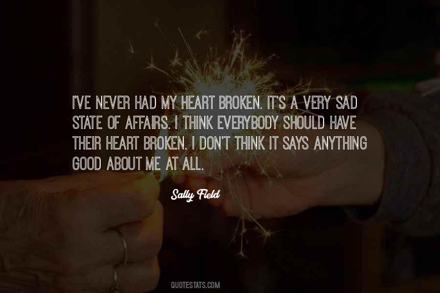 Sayings About Heart Broken #1867747
