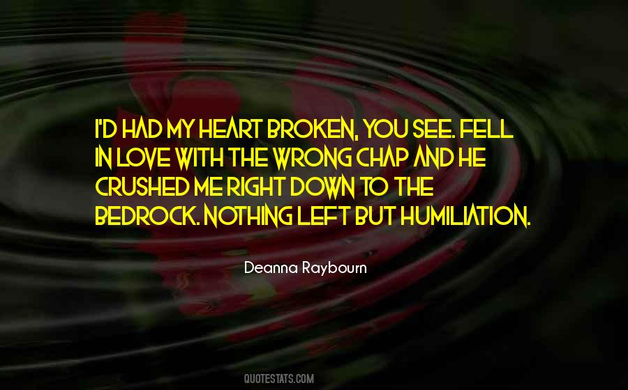 Sayings About Heart Broken #350590