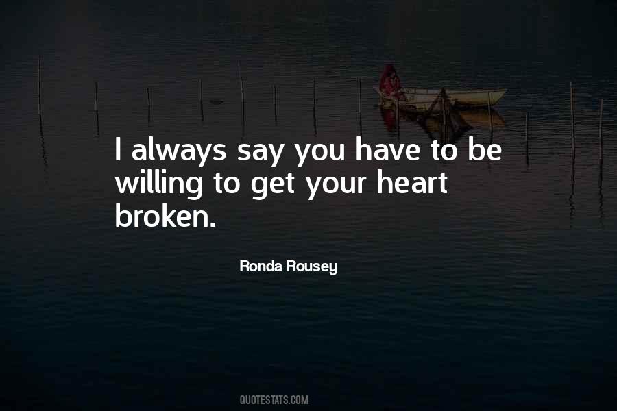 Sayings About Heart Broken #900591