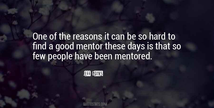 Sayings About A Good Mentor #1283945