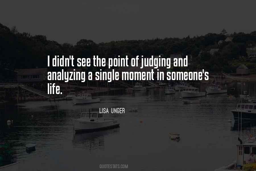 Sayings About Judging Someone #156906