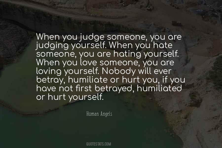 Sayings About Judging Someone #432634