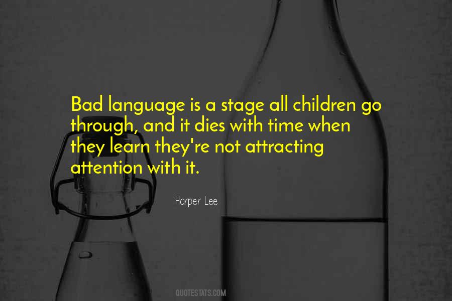 Sayings About Bad Language #746213