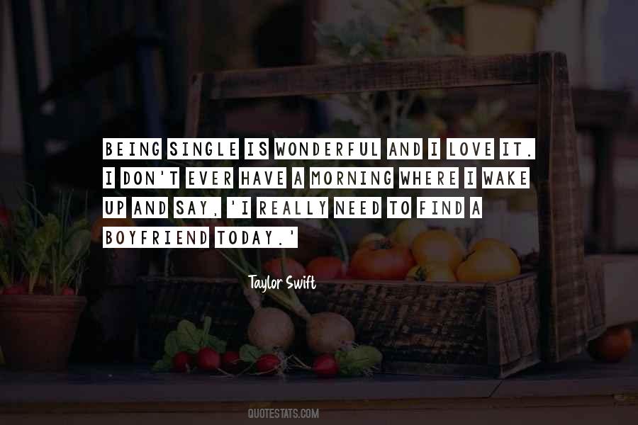 Sayings About Love Being Single #262363