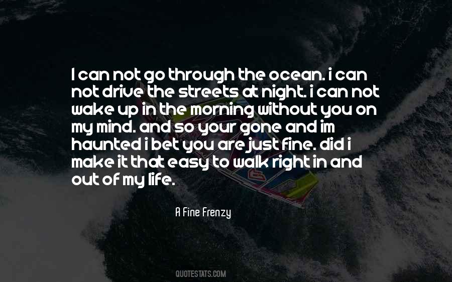 Sayings About Night Life #26662
