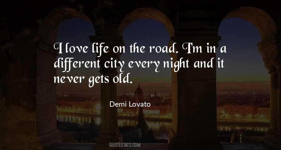 Sayings About Night Life #41430