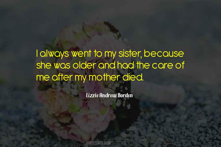 Sayings About Older Sister #157733