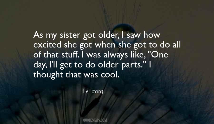 Sayings About Older Sister #522880