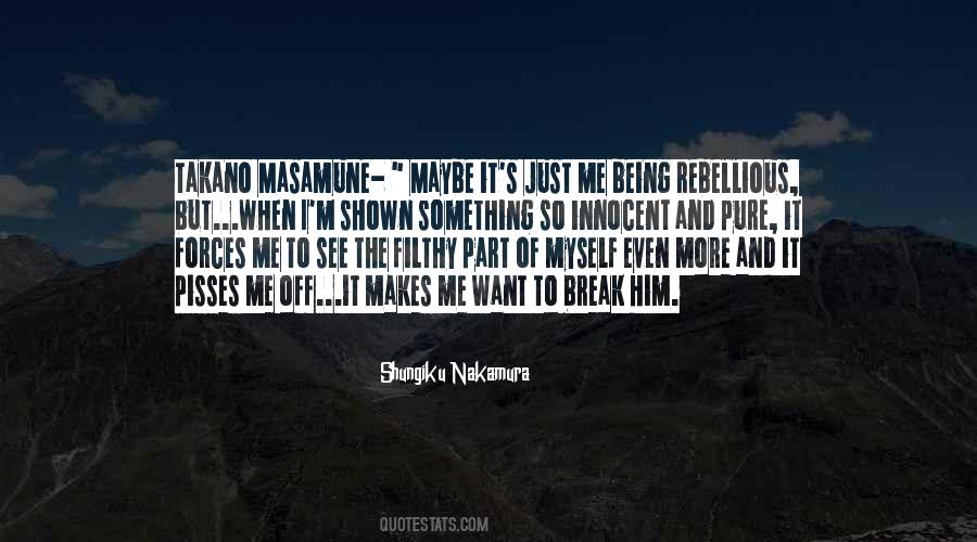 Sayings About Being Rebellious #34219