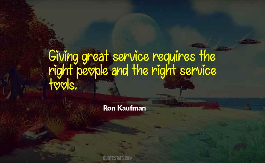 Sayings About Great Service #953700