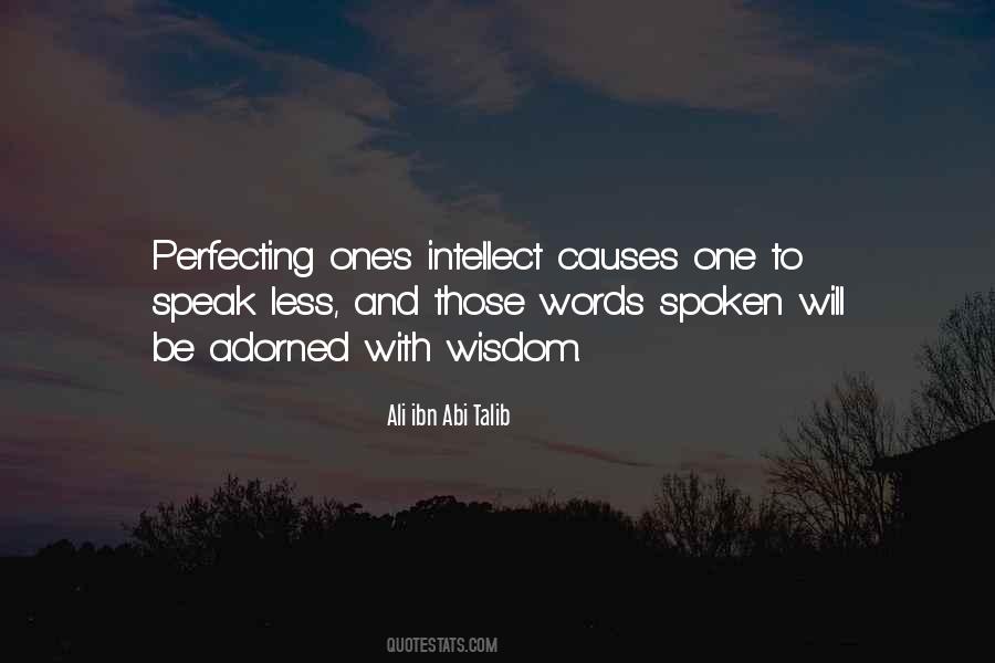 Sayings About Spoken Words #130445