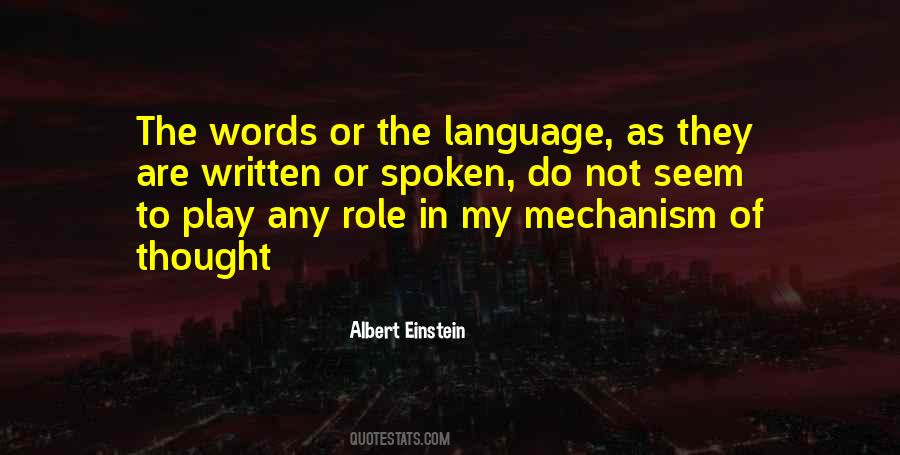 Sayings About Spoken Words #141486
