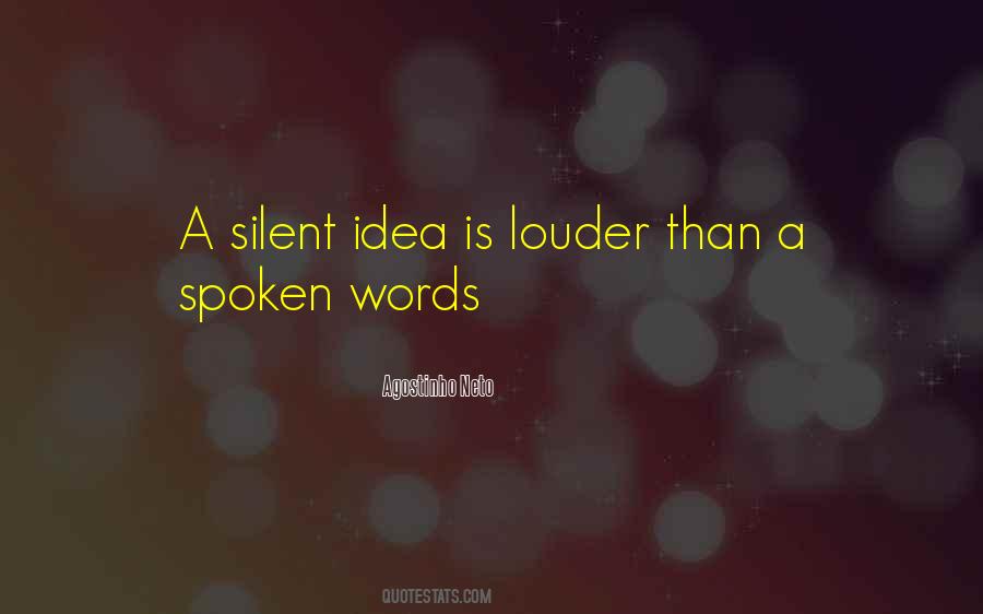 Sayings About Spoken Words #1417710