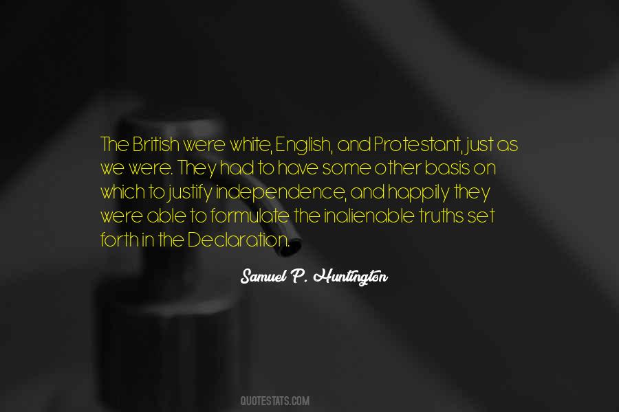 Sayings About The British #1324306