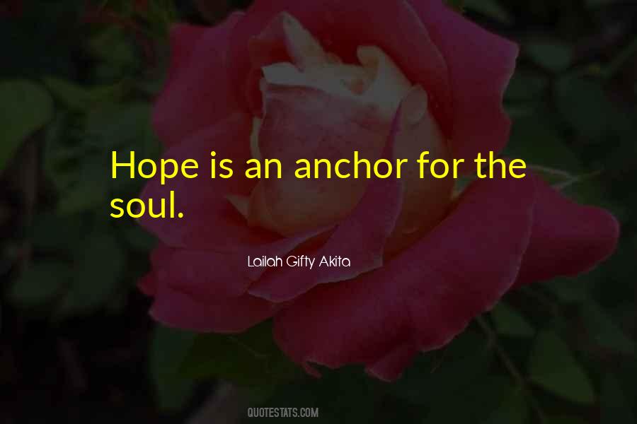 Sayings About An Anchor #824269