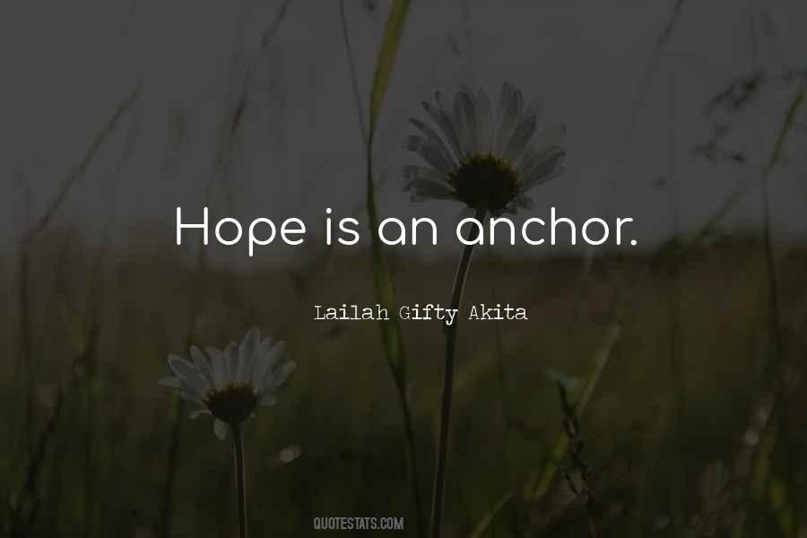 Sayings About An Anchor #982692