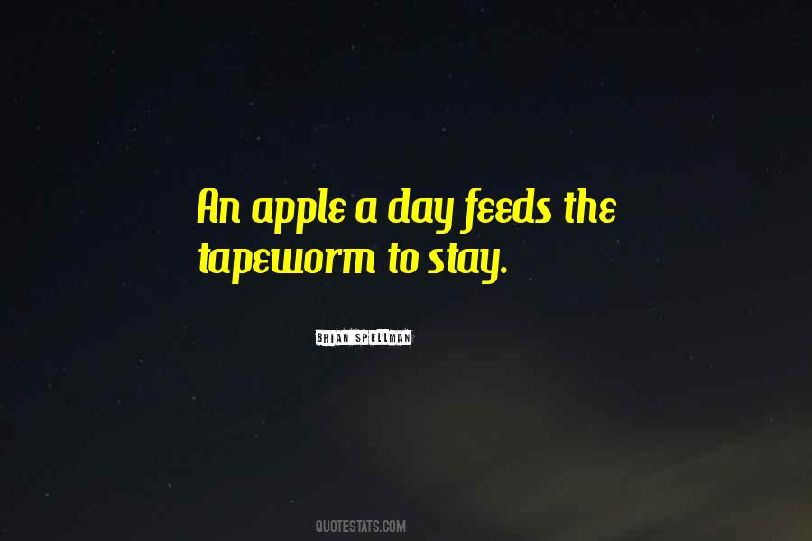 Sayings About An Apple #1788091