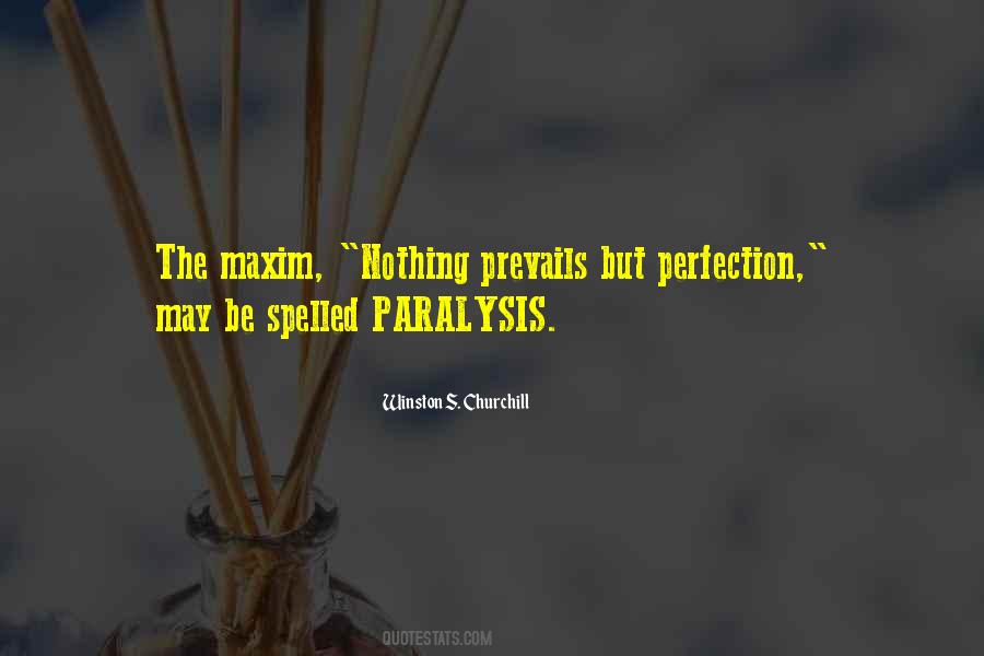 Quotes About Paralysis #1107707