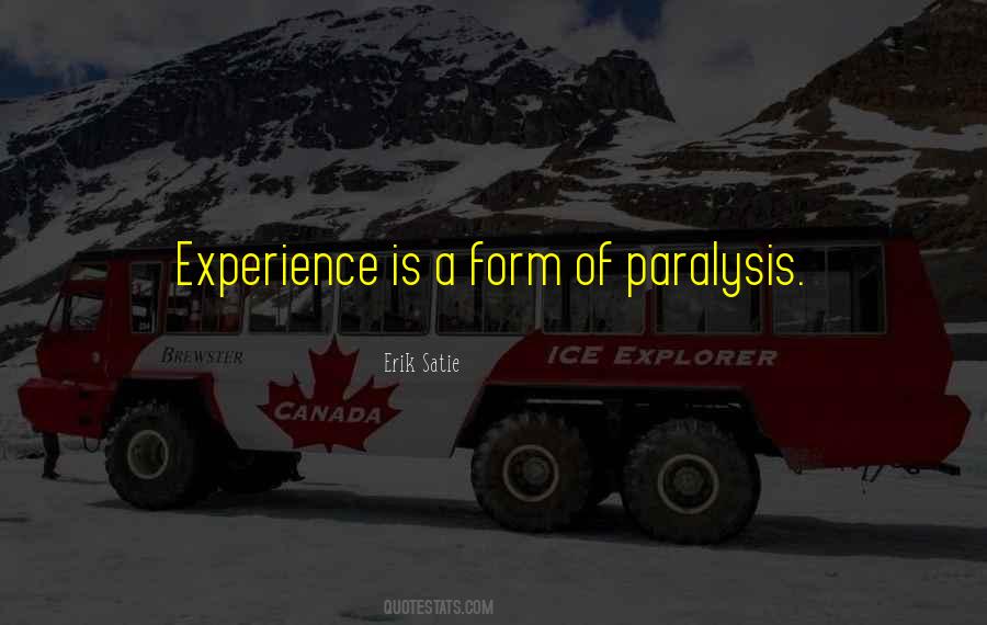 Quotes About Paralysis #1369495