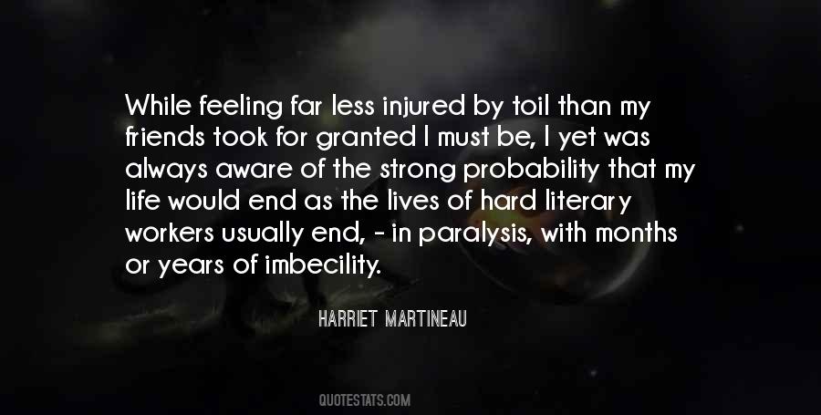 Quotes About Paralysis #1393980