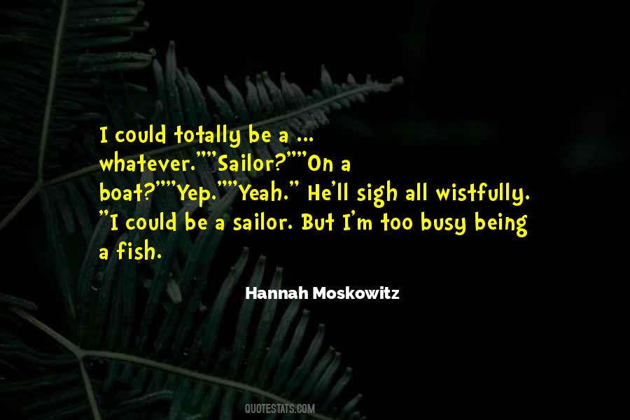 Sayings About A Fish #1149473