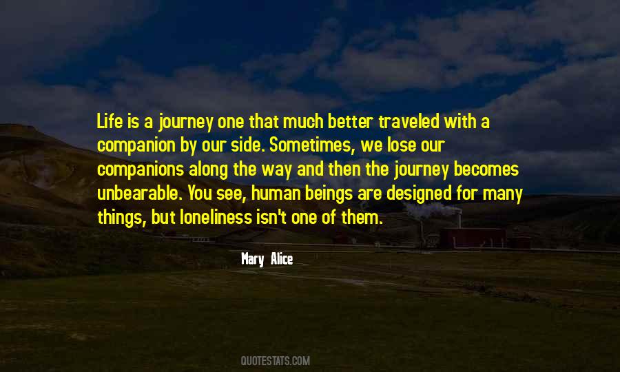 Sayings About A Journey Of Life #142691